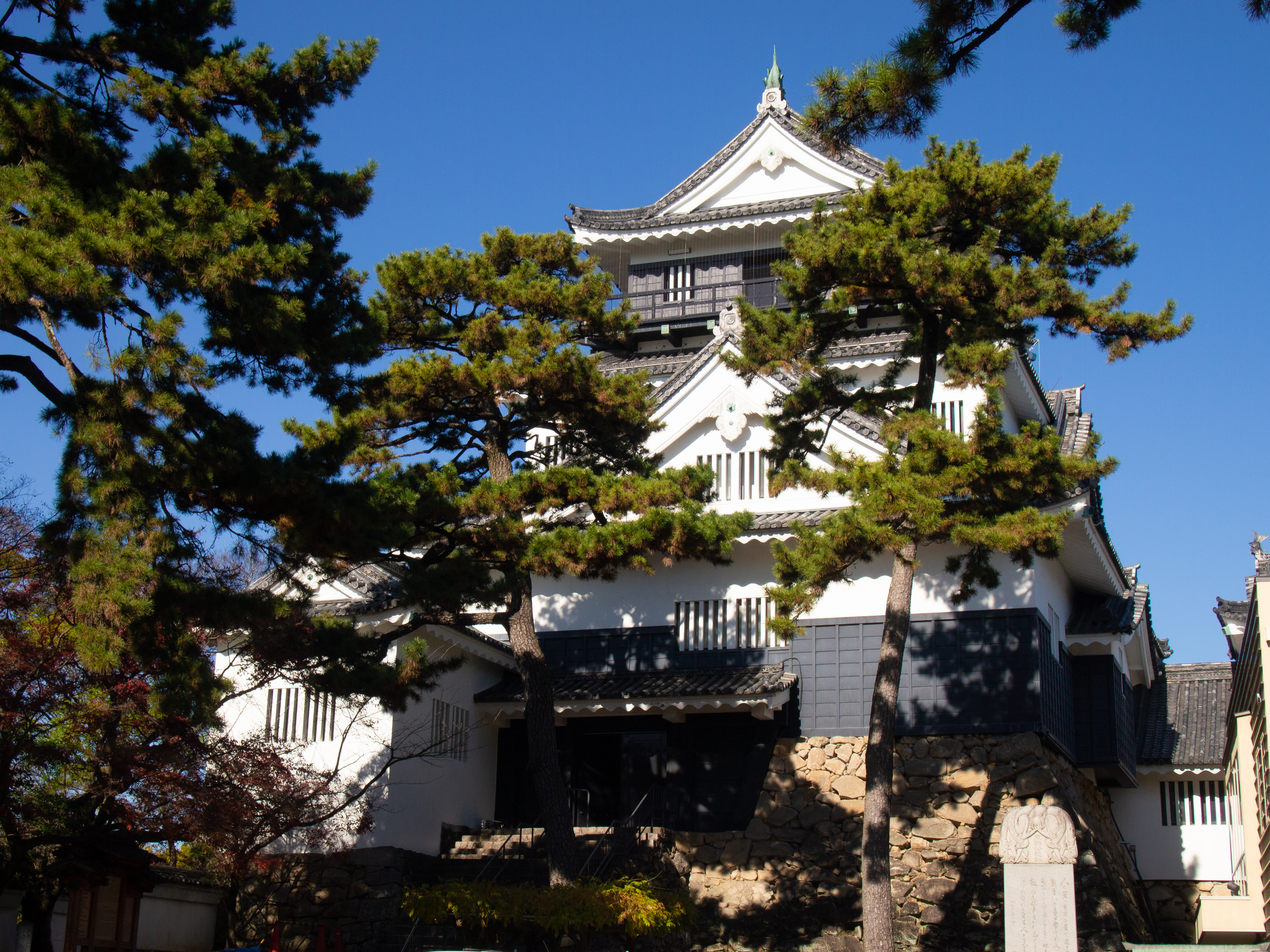 岡崎城改修工事 写真